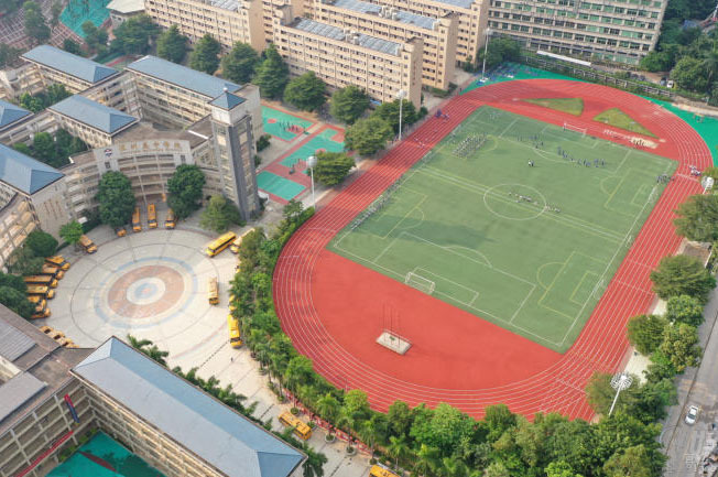 深圳美中国际学校DSE_学校鸟瞰图