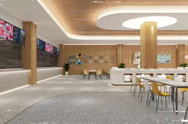 深圳美中国际学校DSE_学校食堂环境