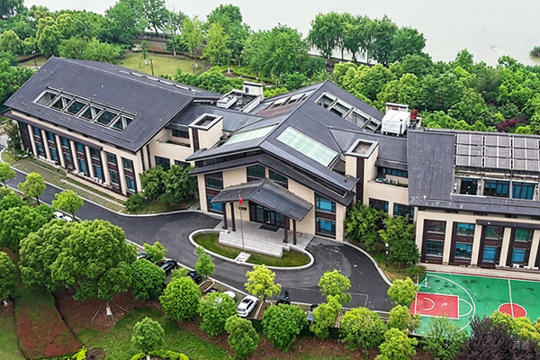 学校俯瞰环境