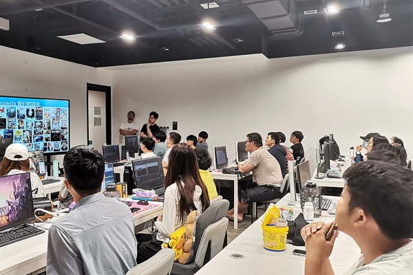校区学员上课场景展示