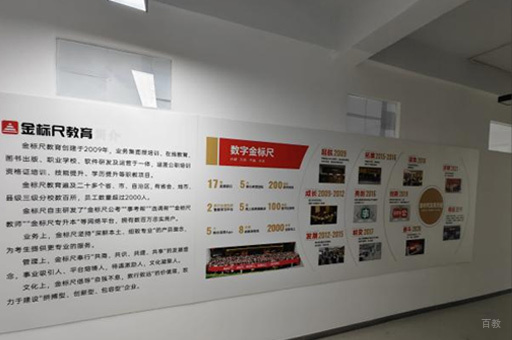 河南金标尺教育_学校走廊环境