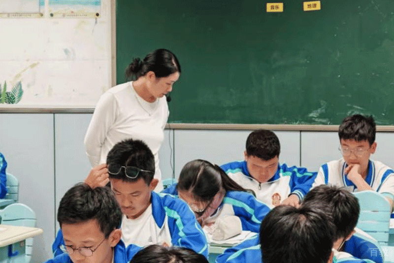 认真的学生