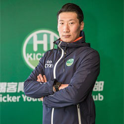 上海爱踢客青少年足球俱乐部特约主讲老师肖博捷