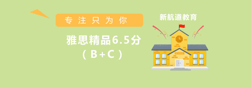 雅思精品6.5分（B+C）