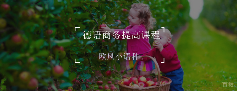 德语商务提高课程