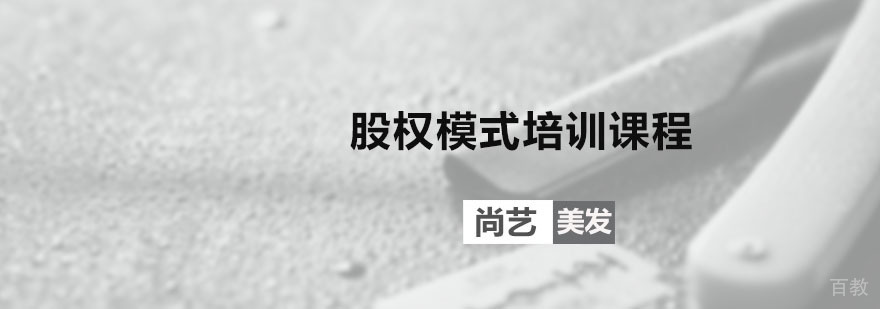 股权模式培训课程