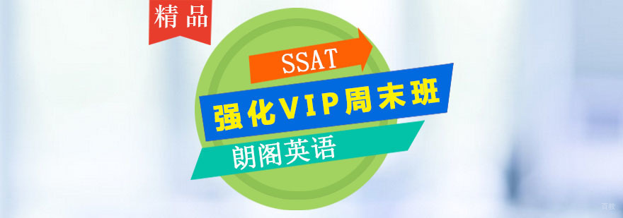 广州SSAT强化VIP周末班课程场景