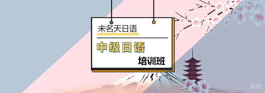中级日语课程教学场景