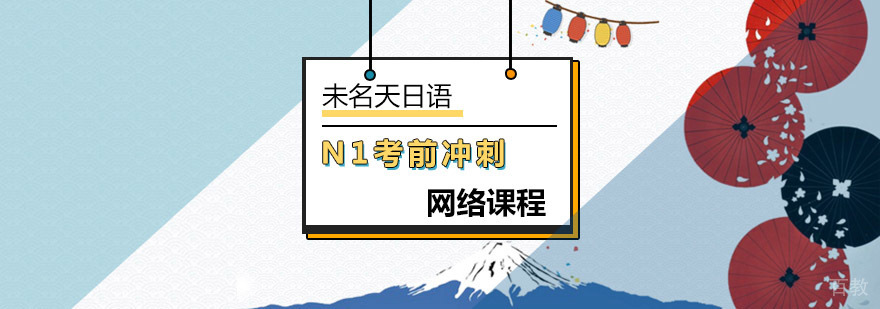 日语N1冲刺课程教学场景