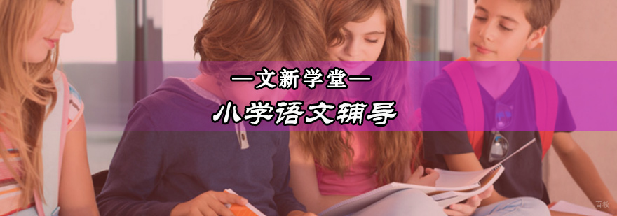 北京小学语文辅导课程体系