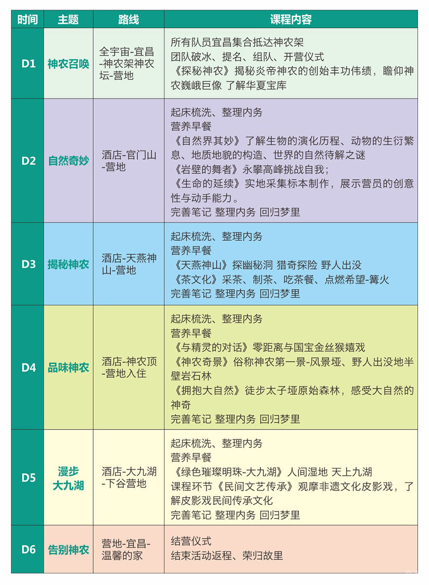 夏令营实践活动