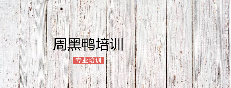 周黑鸭技术实训