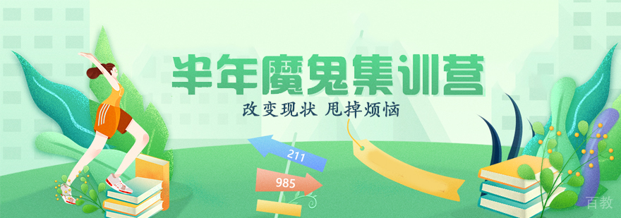 考研集训课程体系
