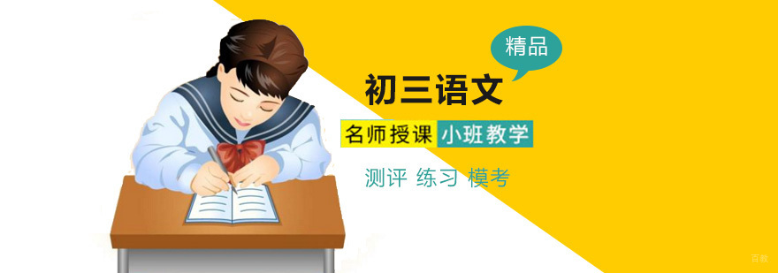 初三语文阅读写作强化课程