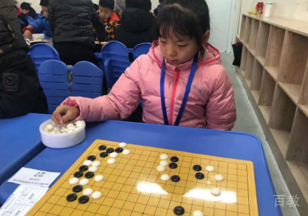 围棋教学现场