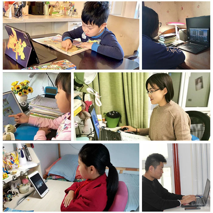 枫叶在线课堂实景