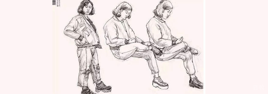 素描基础教学示范
