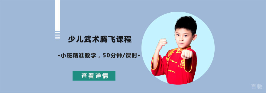 合肥少儿武术腾飞培训课程