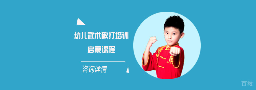 幼儿武术散打培训启蒙课程