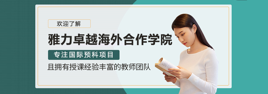 雅力卓越学院合作院校展示