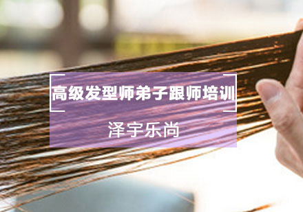 高级发型师弟子跟师培训