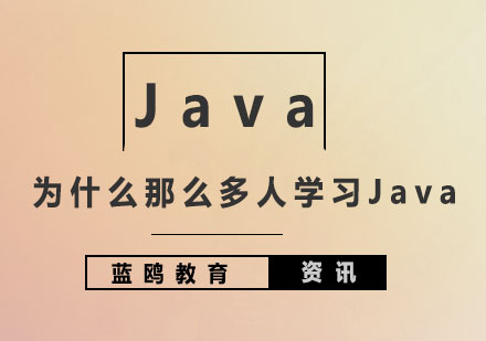为什么那么多人学习Java