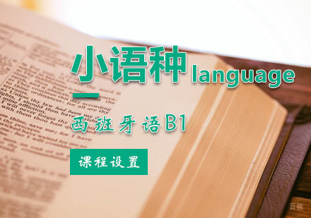 西班牙语B1课程设置