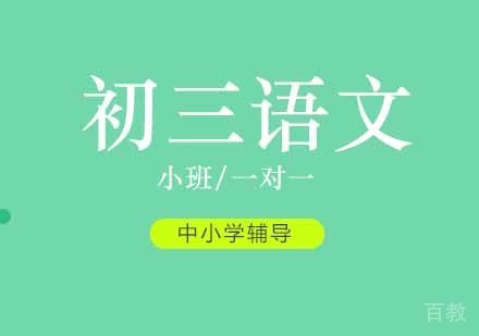 初三语文辅导班