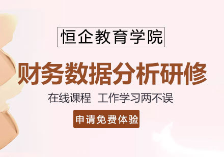 财务数据分析研修课程