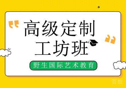 高级定制工坊培训班