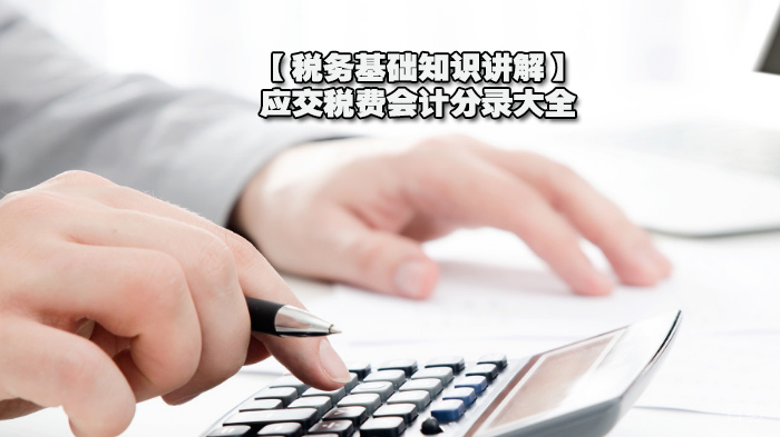 【税务基础知识讲解】应交税费会计分录大全 