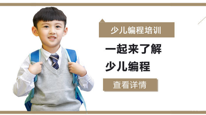 一起来了解少儿编程 