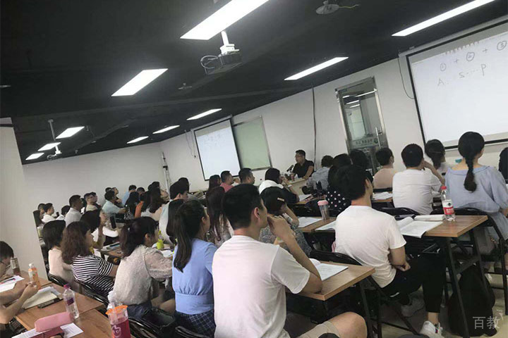 成都杰锐教育火爆的考研辅导课堂