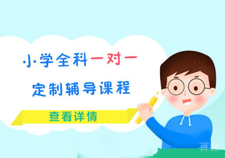 小学全科一对一定制辅导课程