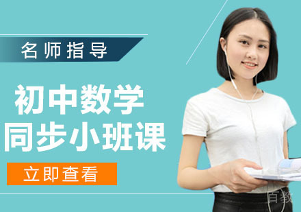 初中数学同步小班课