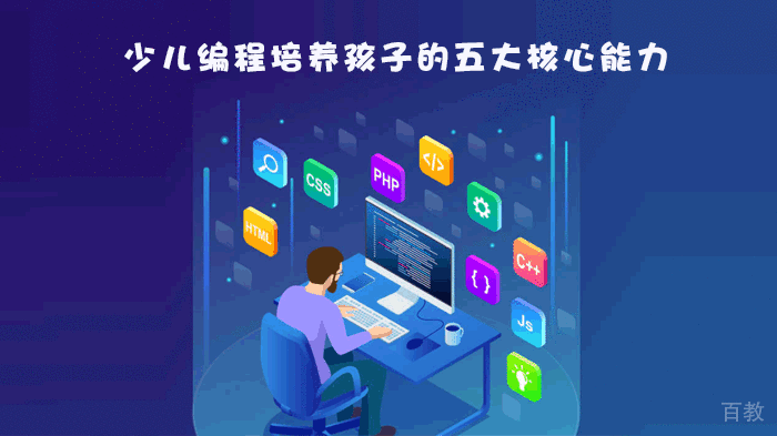 少儿编程培养孩子的五大核心能力 