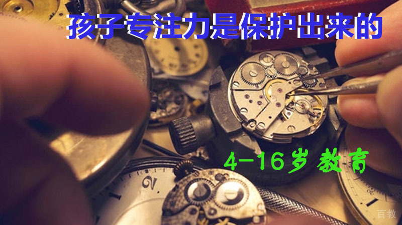专注力是保护出来的