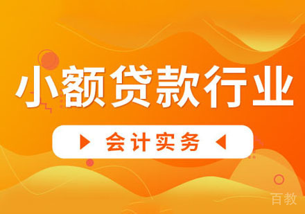 小额贷款行业会计实务课程