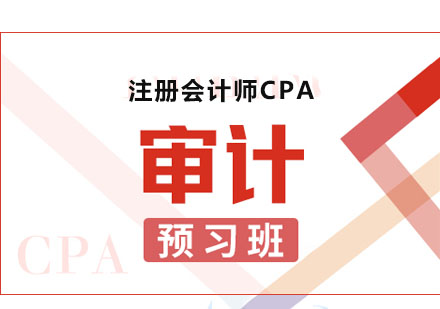 CPA审计课程预习班
