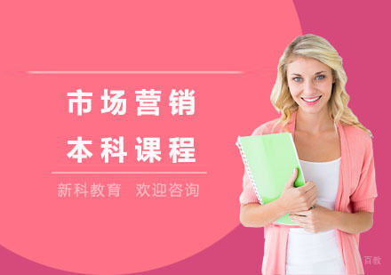 市场营销本科课程