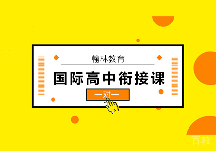 国际高中衔接培训班课程
