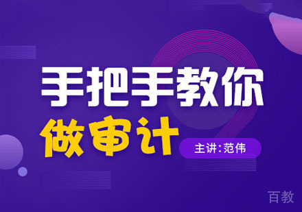 审计网课手把手教学培训班
