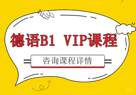德语B1 VIP课程培训班