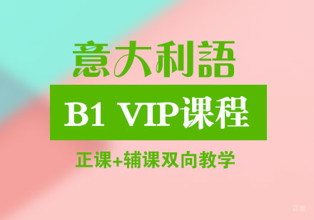 意大利语B1 VIP课程培训班