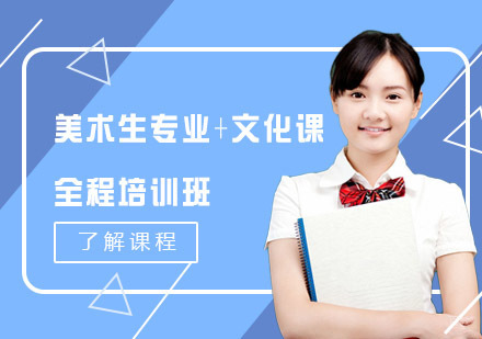美术生专业+文化课全程培训班
