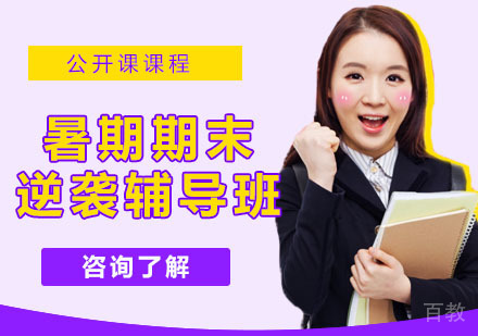 暑期期末逆袭辅导班