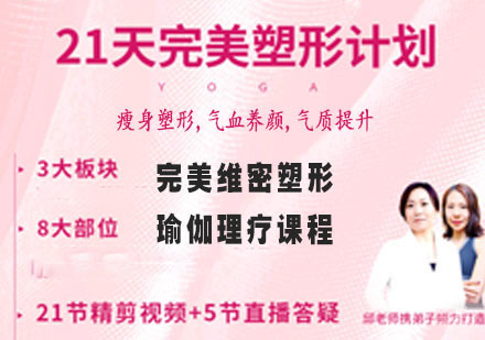 完美维密塑形瑜伽理疗课程