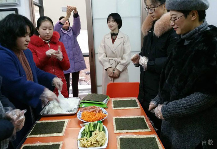武汉良木日语教育体验寿司文化