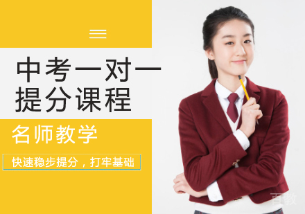 中考一对一提分课程