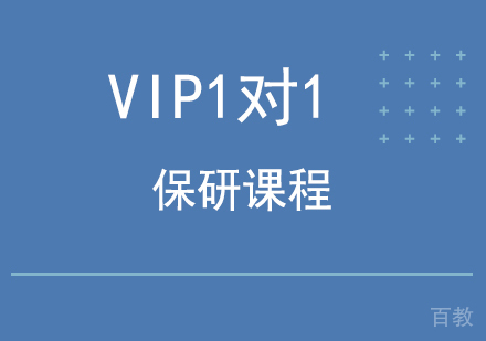 北京vip一对一保研课程培训